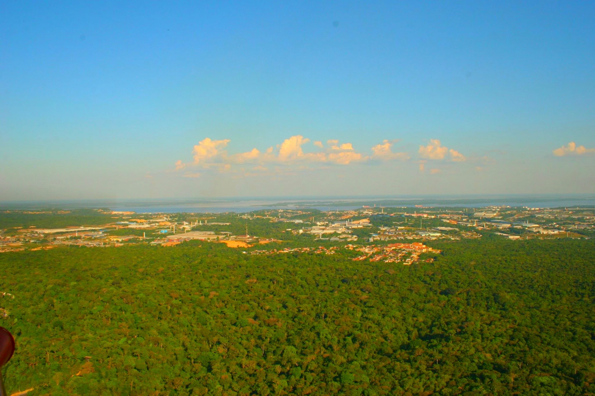 Vista do Distrito Industrial de Manaus